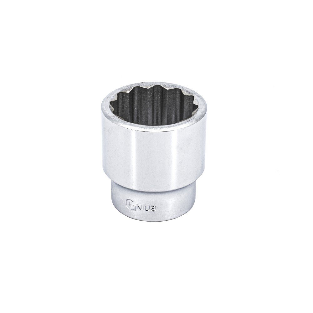 Genius Tools 3/4" Dr. 11/16" Hand Socket (12-Point) (CR-Mo) - 675222