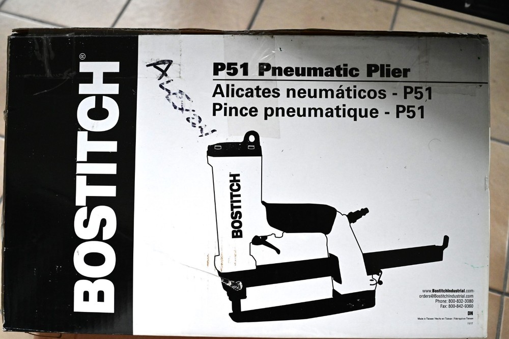 Bostitch Pneumatic Plier Stapler
