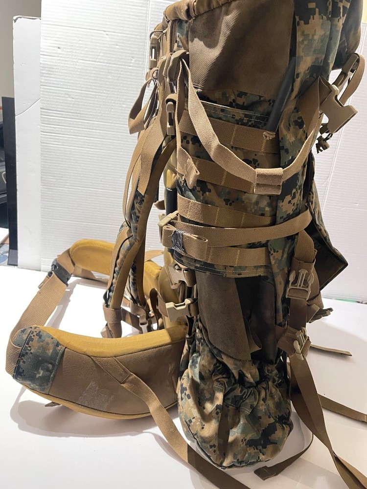 Authentic Military Backpack Large Tactical w/ Frame Used-Navy Field Pack