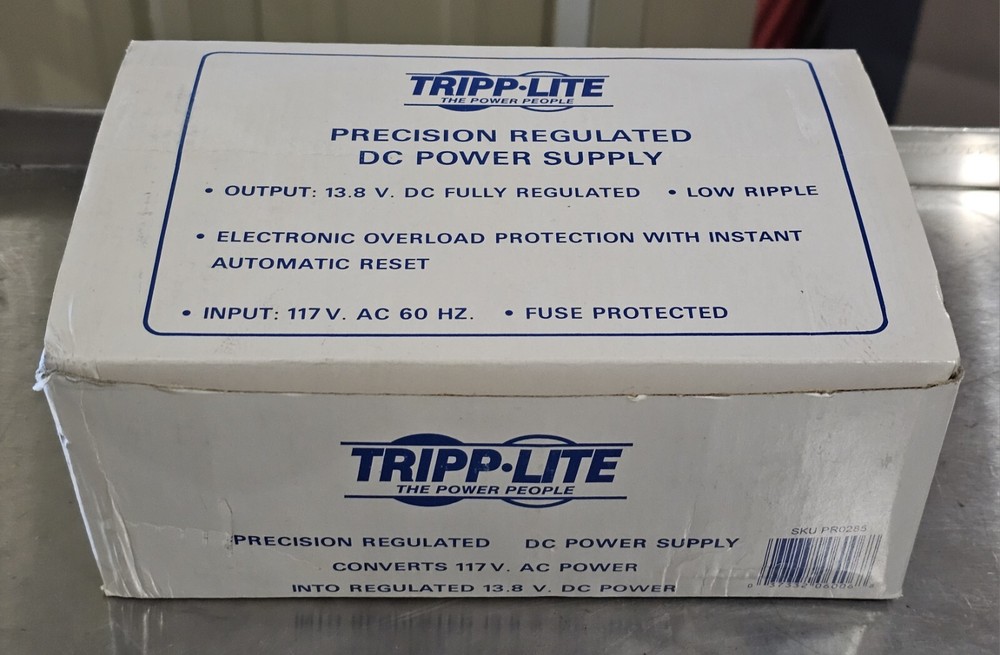 Tripp-Lite Precision Regulated DC Power Supply 13.8V 4.5AMP Model PR-4.5