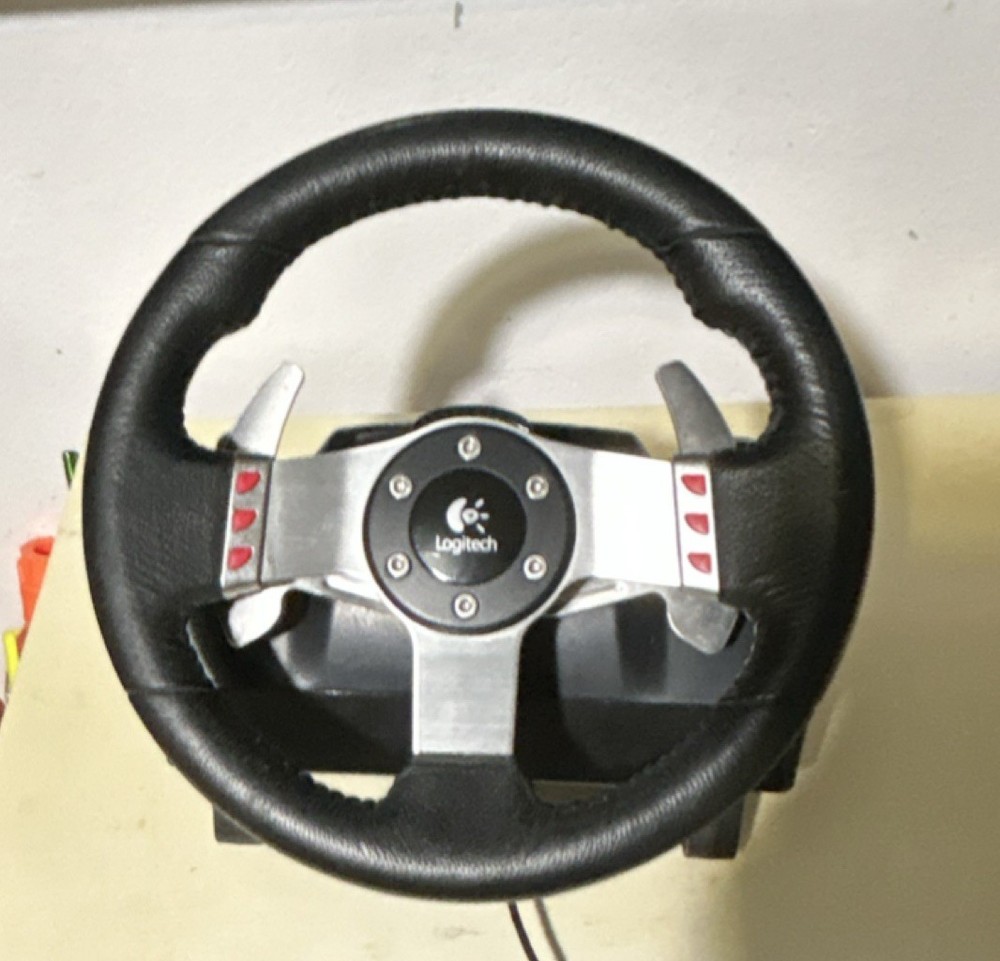 Logitech Steering Wheel, Pedals, and Shifter Bundle