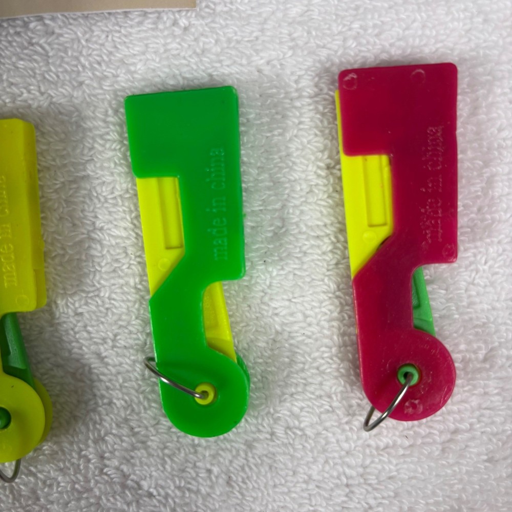 Lot of 5 Plastic Automatic Needle Threader Tool for Sewing Crafts