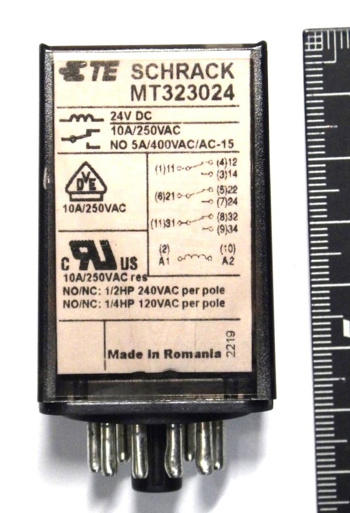TE SCHRACK MT323024 24VDC 2pcs, new