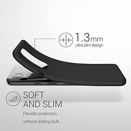 Case Compatible with OnePlus 9 (EU/NA Version) Case - Soft Slim black matte