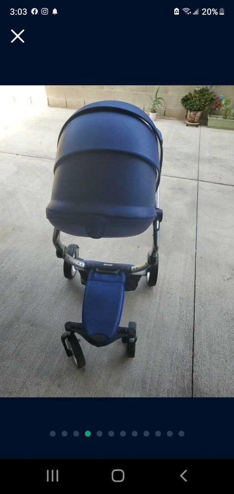 Mima Xari Royal Blue Black Chassis & Starter Pack