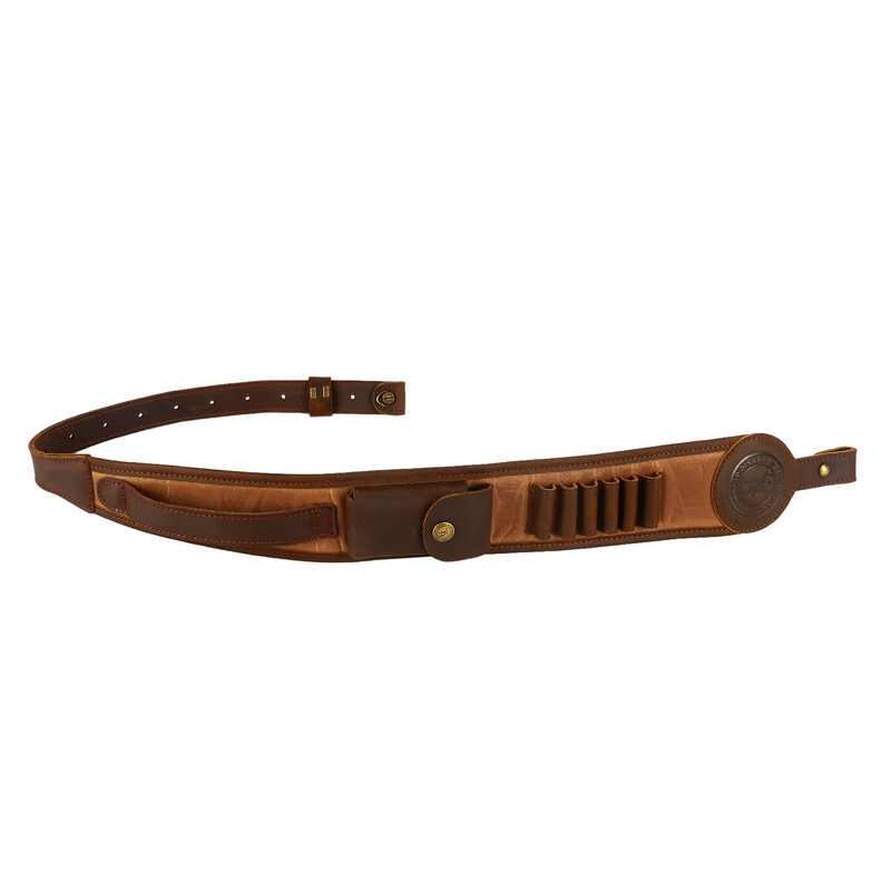 Adjustable Rifle Sling with Swivel - Accessories Pouch & Shooting Rest Loop