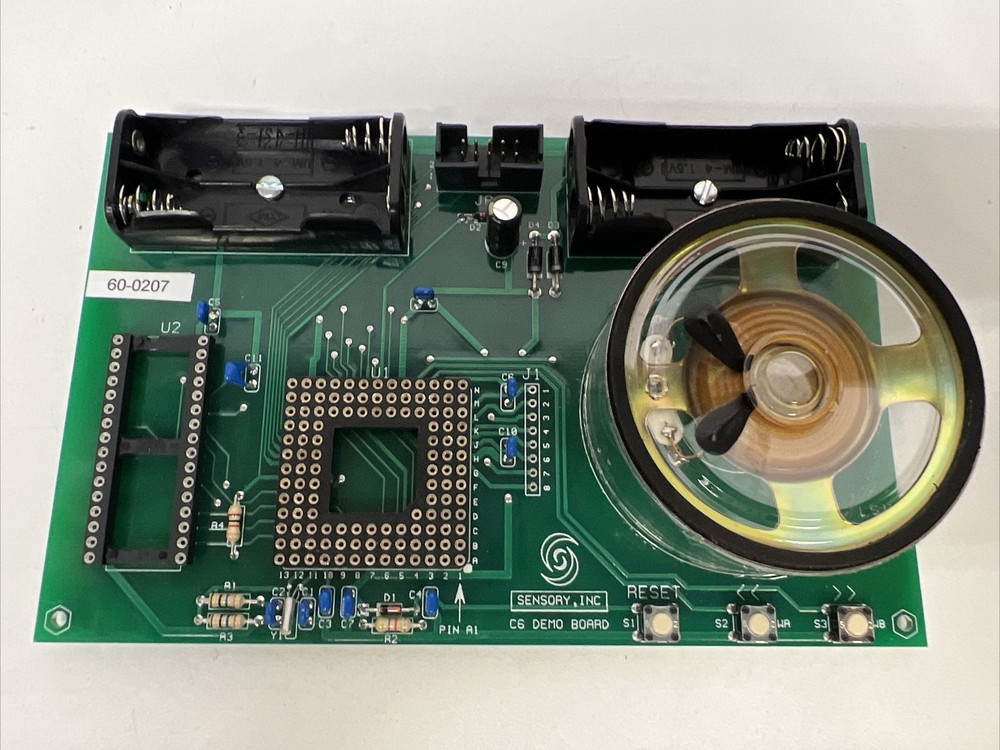 Sensory  C6 DEMO BOARD, 60-0207, 4300-62-A