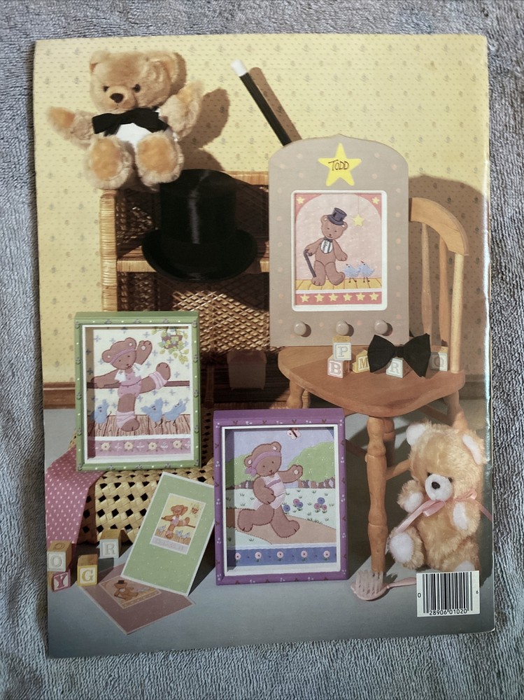 Leisure Arts Shadow Appliqué Teddies Pattern Booklet