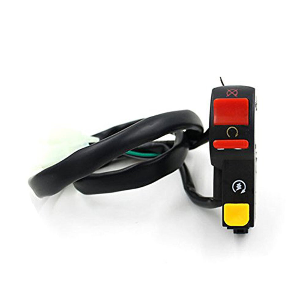 Universal Handlebar Switch Starter Kill Push Button for Motorcycle Scooter Pit