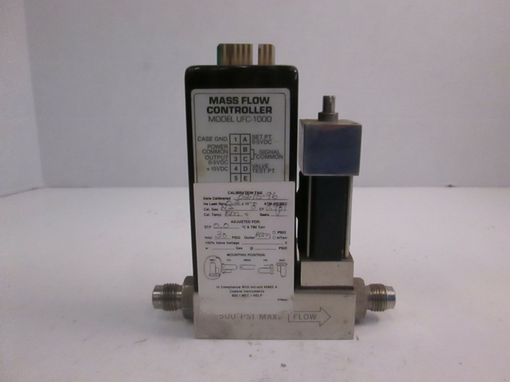 Unit UFC-1000 Mass Flow Controller MFC, O2, 10 SLM