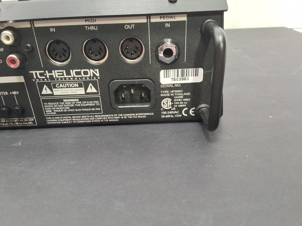 TC Helicon VoiceLive Vocal Processor HFW001 -USED