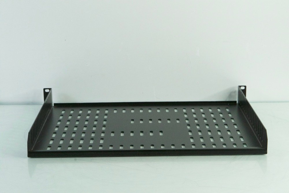 Strong SR-SHELF-FIXED-1U 2 Space 14.5'' Deep Rack Mount Shelf
