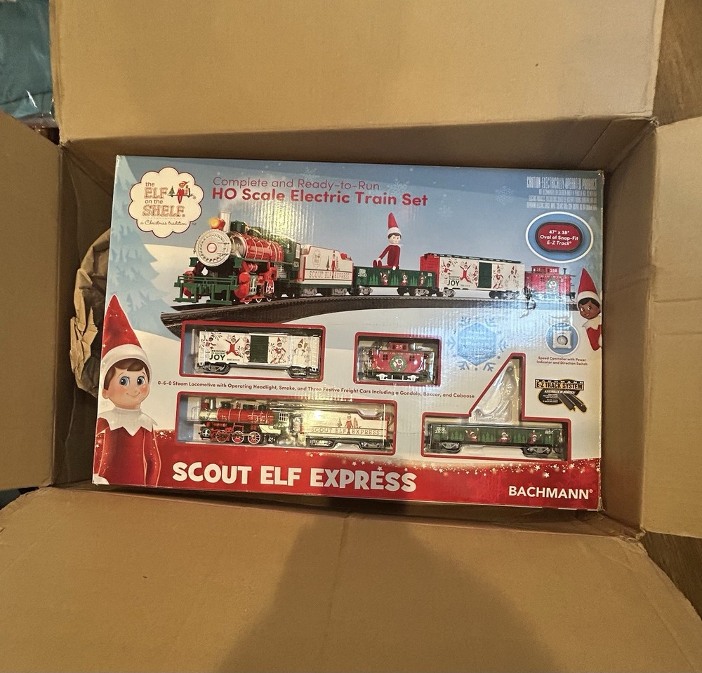 Bachmann 47''x38'' RTR Scout Elf Express Electric Train