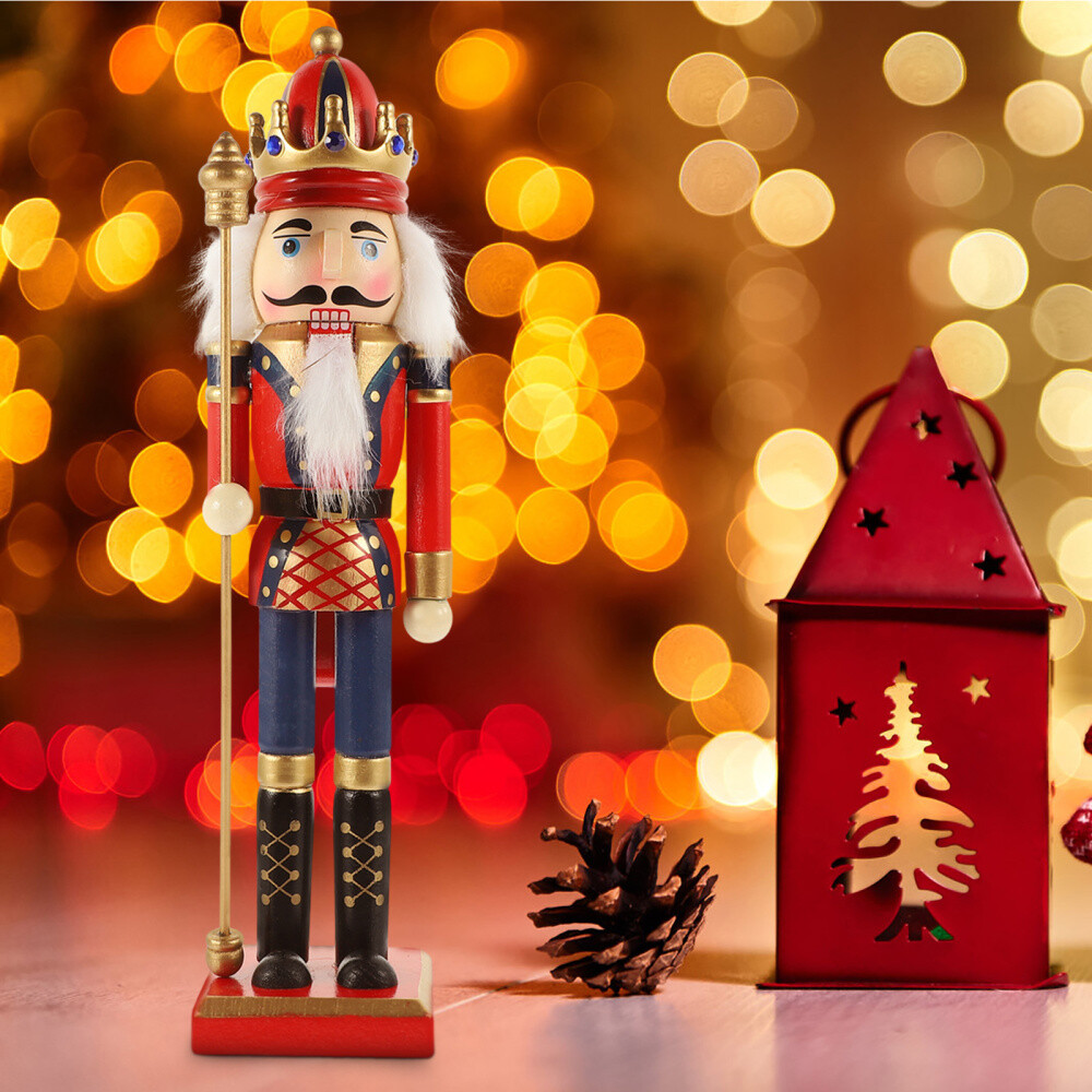 Christmas Nutcracker Figurine Decor Nutcrackers Doll Holiday Decoration
