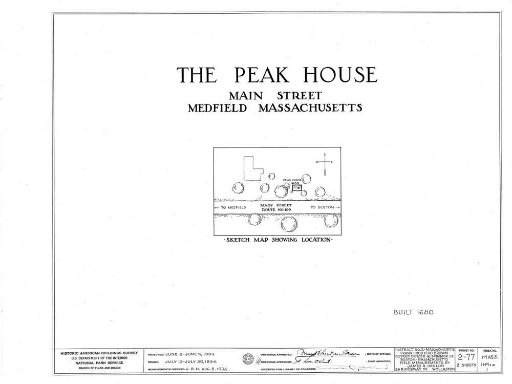 Traditional colonial shingled cottage, timber frame, printed architectural plans