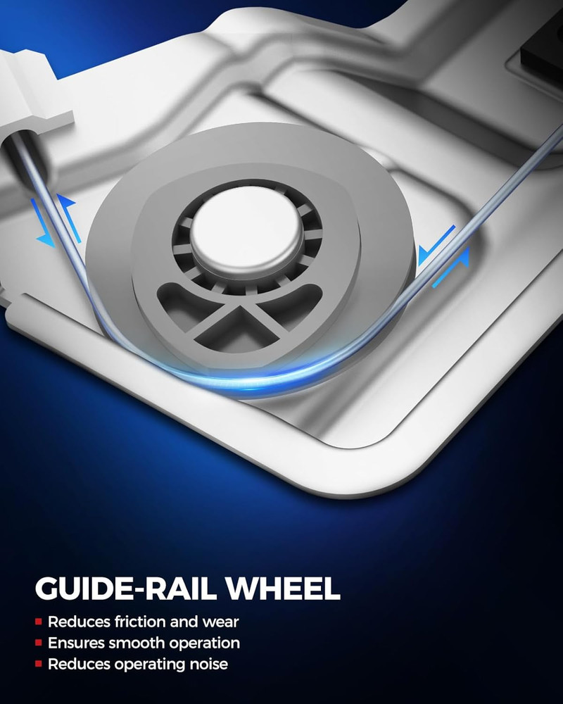 1995-2004 Tacoma Front Left Driver Side Window Regulator–Compatible