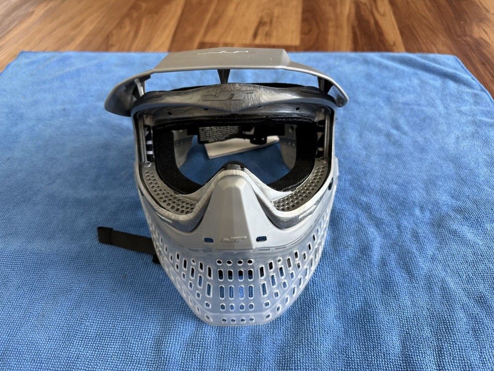 LE Molten Silver/Clear Vintage JT Proflex Goggles