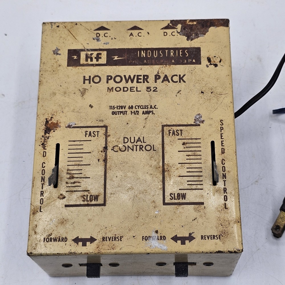 PowerMaster Dual Control Model HO Model 52 Power Pack Transformer