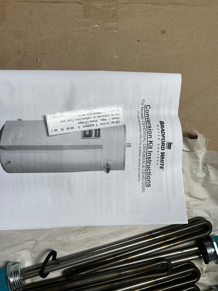 Bradford White CEHD Water Heater ElectriFLEX HD Element Conversion Kit 208V 54kW