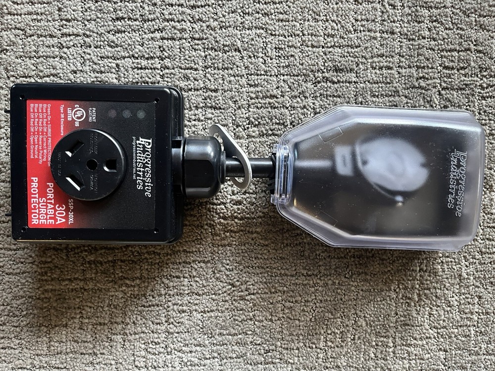 Portable Surge Protector Progressive SSP- 30XL 30 Amps Lock Shield