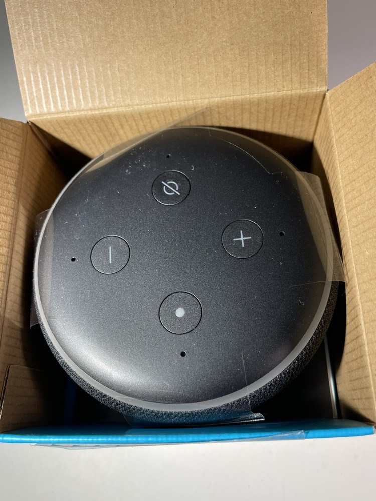 Amazon Echo Dot (3rd Generation) Smart Speaker - Charcoal NOB