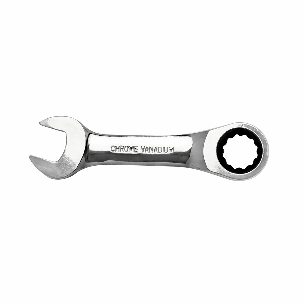 Genius Tools 11/16" Stubby Combination Ratcheting Wrench - 770222