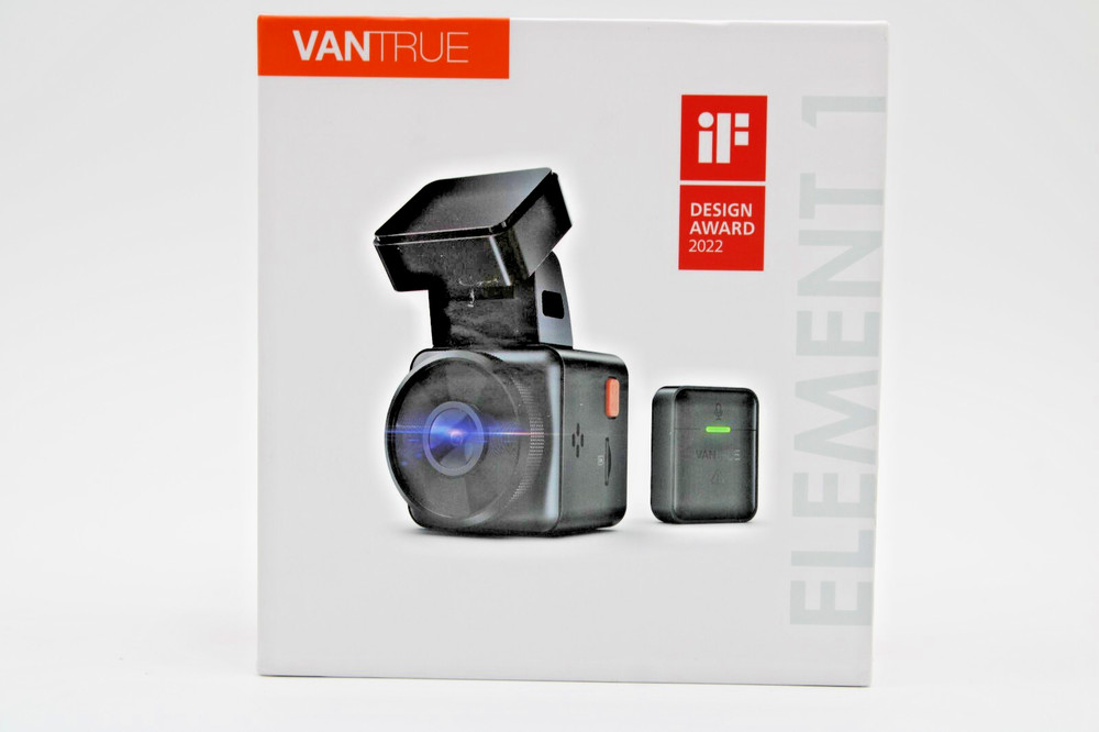Vantrue Element 1 (E1) Mini Dash Cam with Voice Control