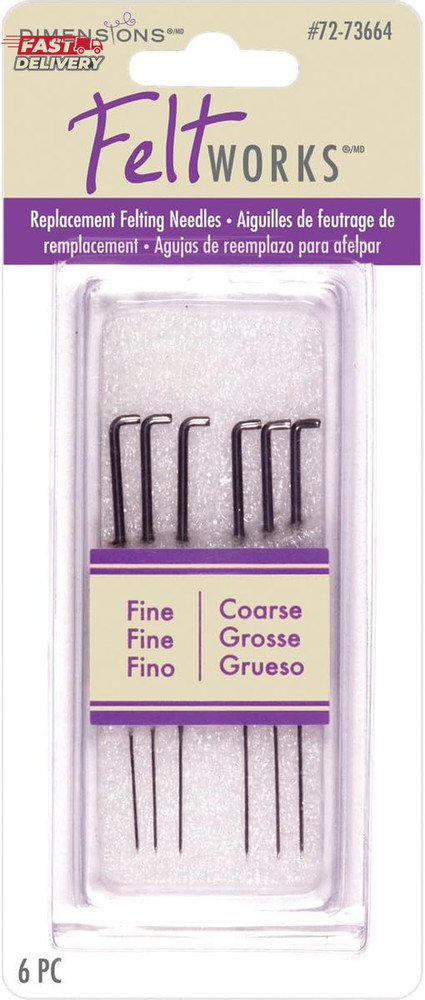 Dimensions Needlecrafts Feltworks Replacement Felting Needles