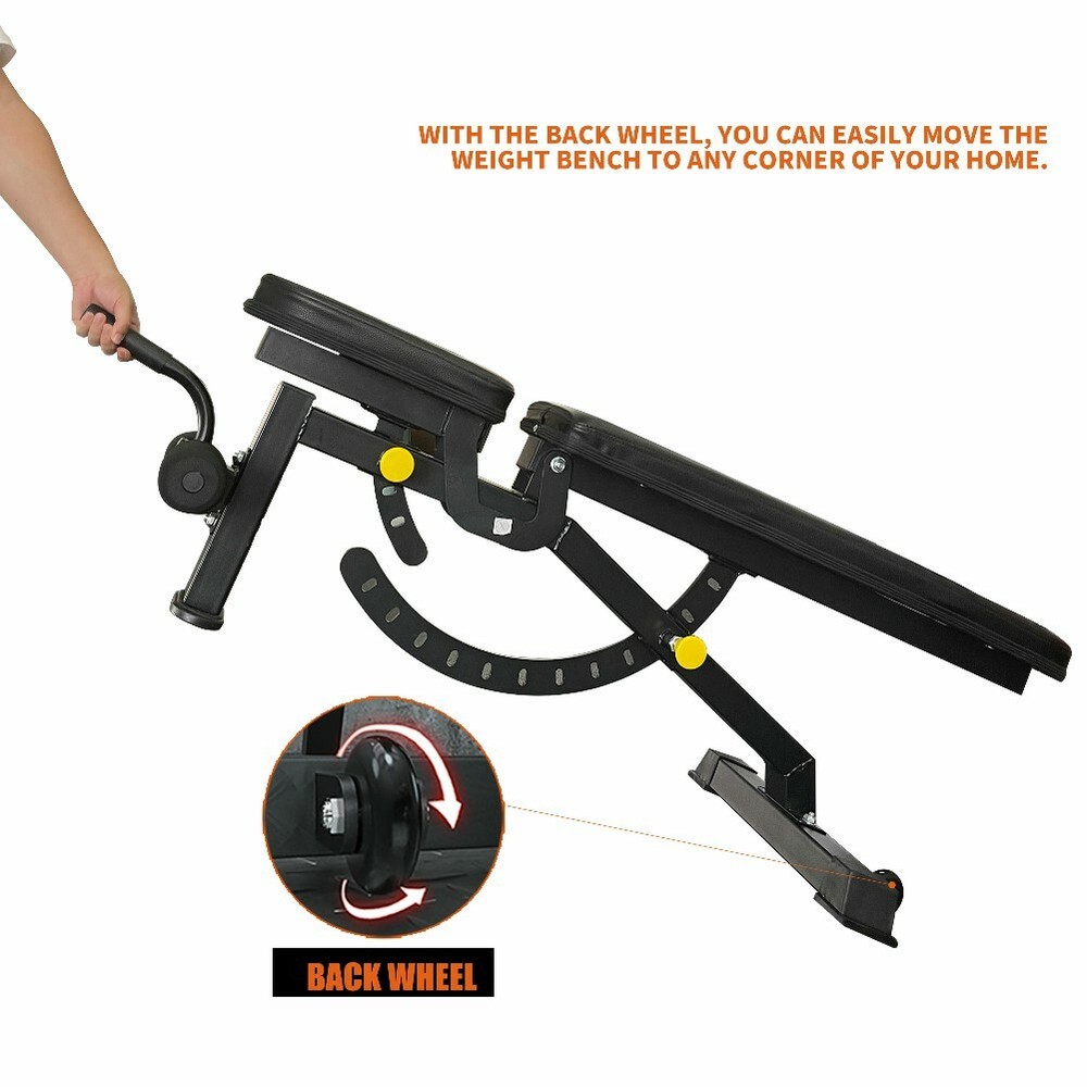 IFAST Power Cage Pullup Squat Rack 1000Lb Capacity Barbell Rack Weight Bench Set