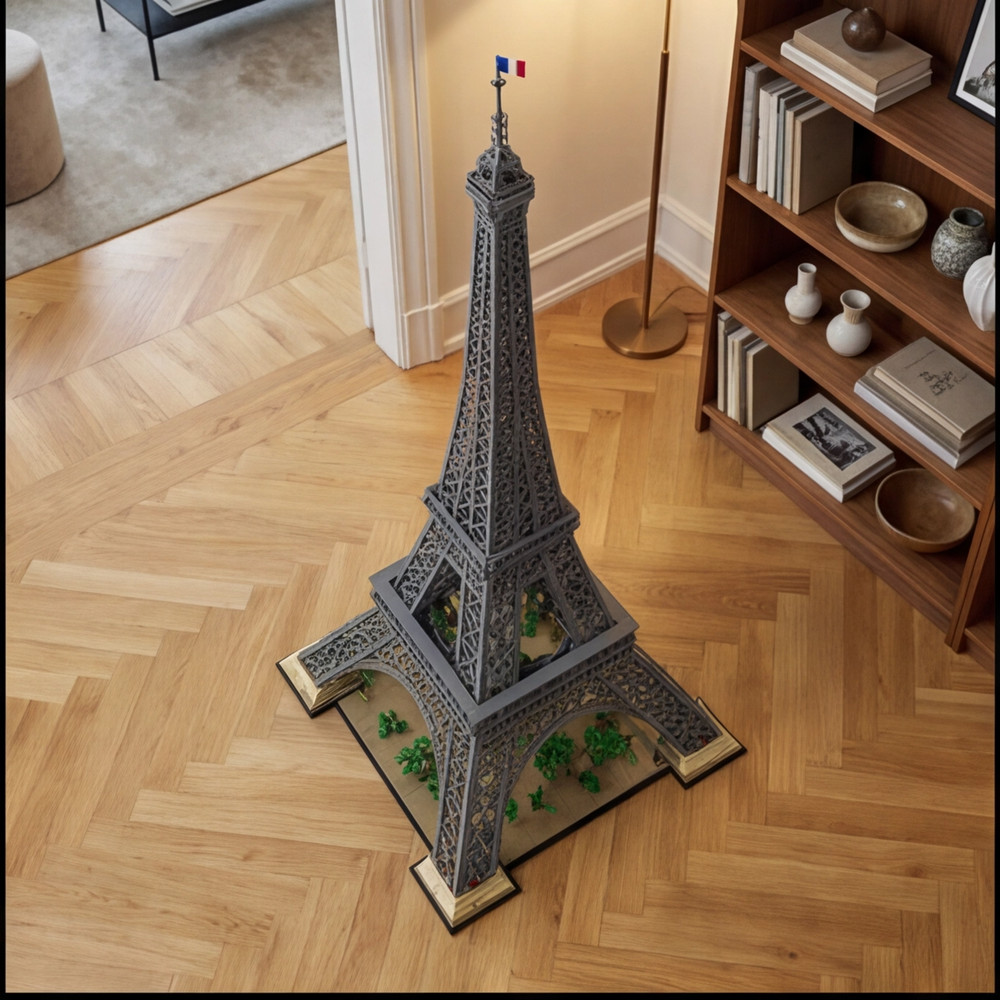 1.5m Eiffel Tower 10307 10001PCs Paris Architecture Model Building Assembly Kit