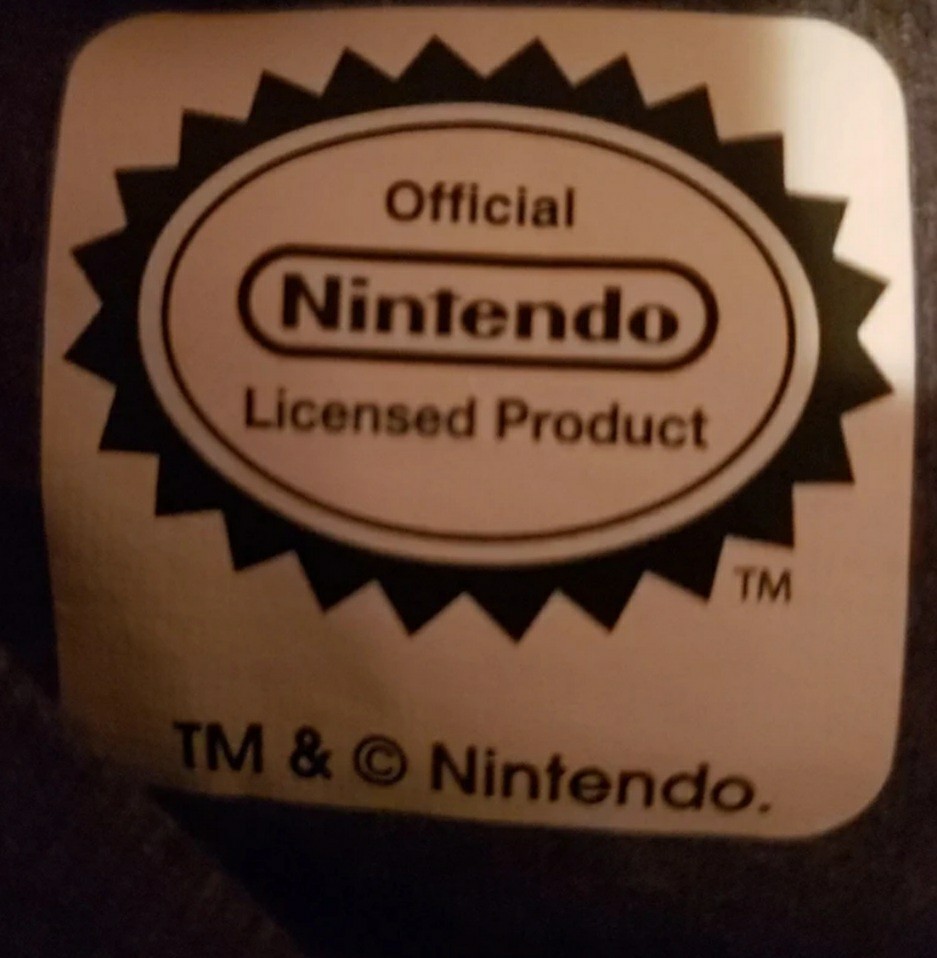 Super Mario Long Sleeve Officially Licensed.New Without Tags