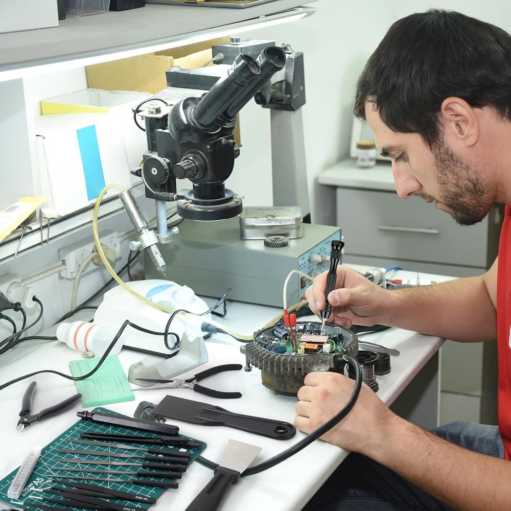 50-Piece 3D Printer Tools Kit - Deburring & Finishing Essentials for Precision