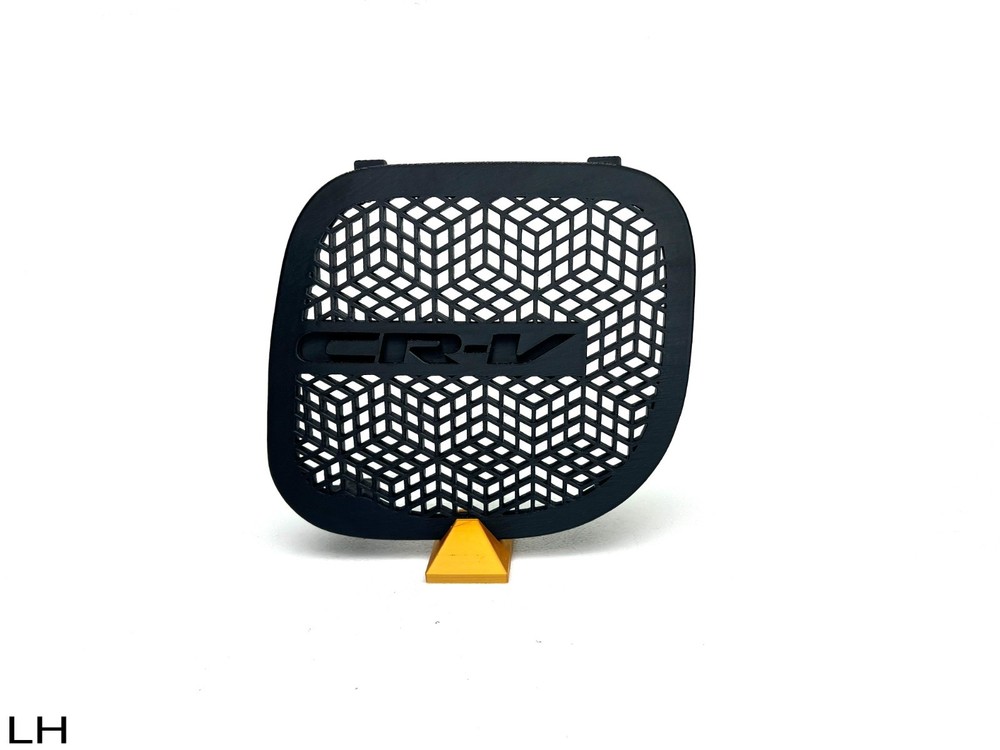 97-01 CR-V Front Speaker Covers - 3D printed - BLACK - PAIR