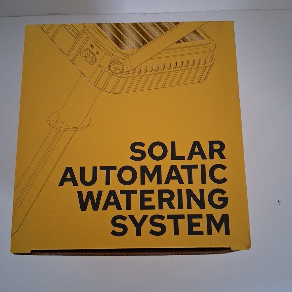 Solar Automatic Watering System for Plants