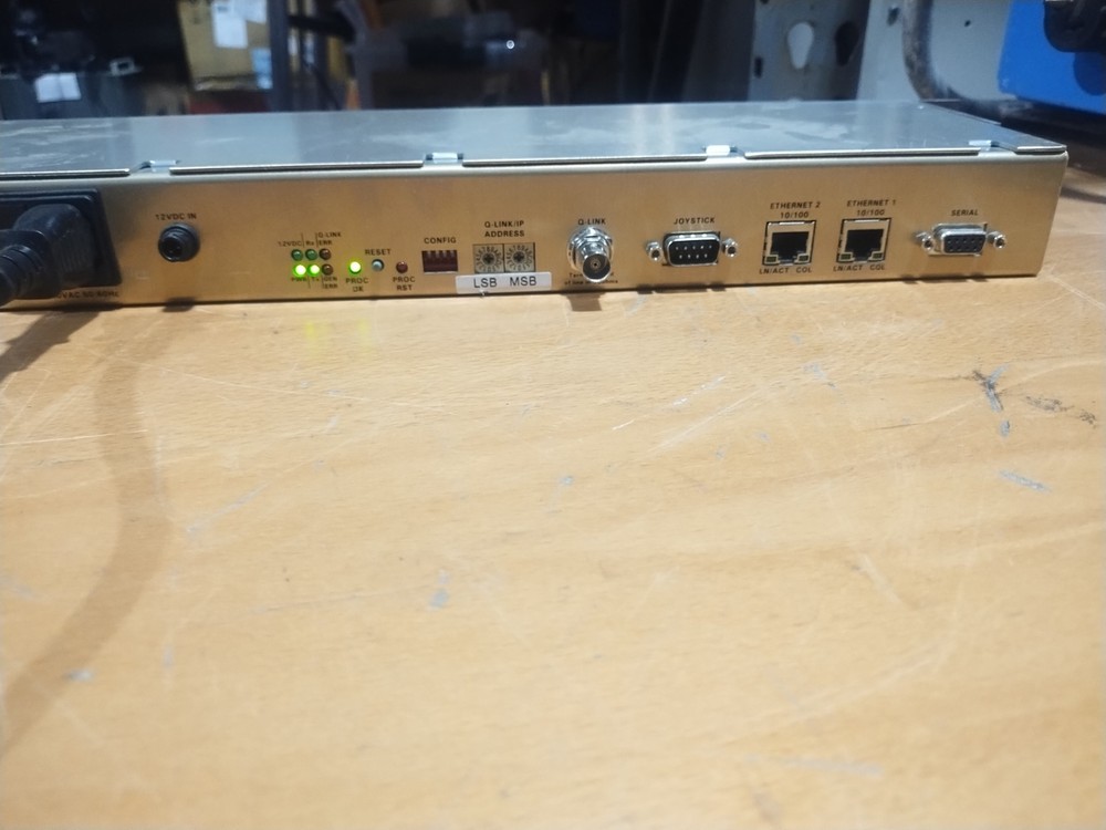 Evertz Quartz CP-1000E Intelligent Router Control Panel