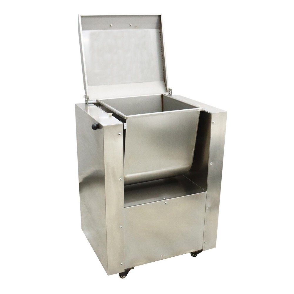 110V Automatic Multi-Functional Horizontal Meat Stuffing Mixer 10.5Gallon 1.5KW