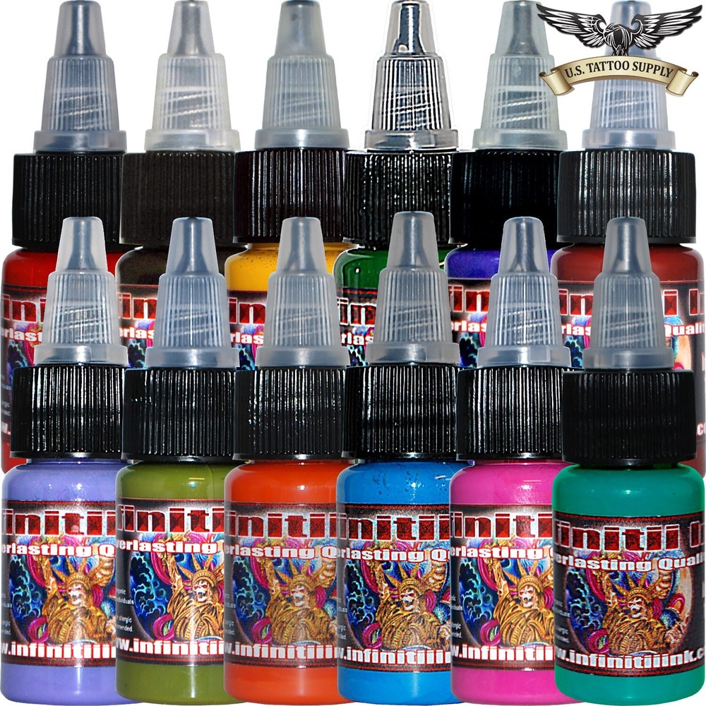 Infinitii 12 Color Set # 7 (1/2 oz Bottles)