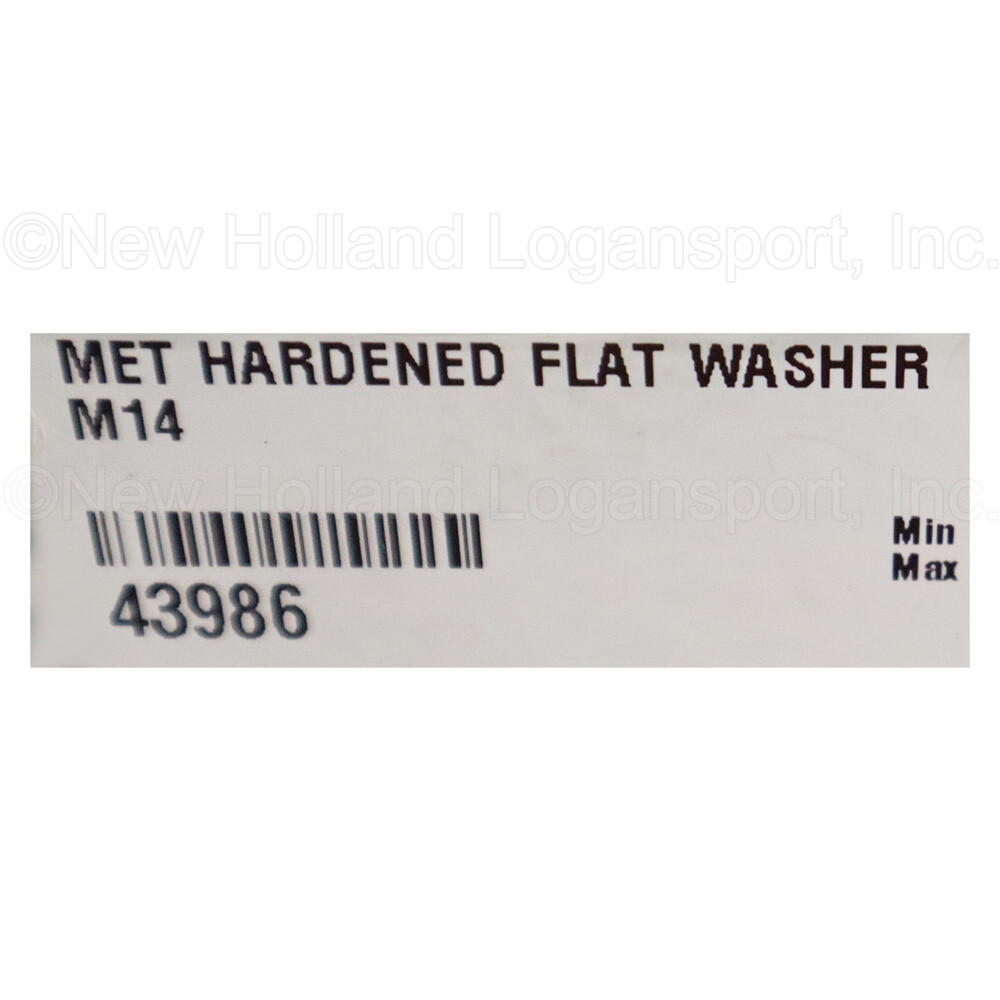 M14 Hardened Flat Washer Part # 43986