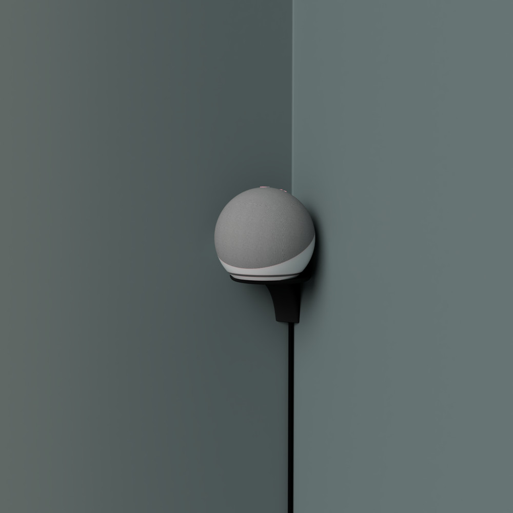 Corner Wall Mount For Amazon Alexa Echo POP Generation Space Saving Holder