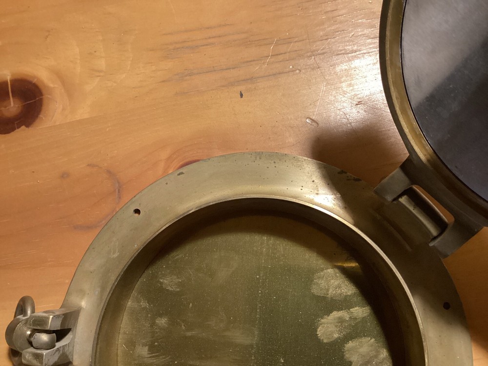 Vintage Accuracy Quartz Brass Clock