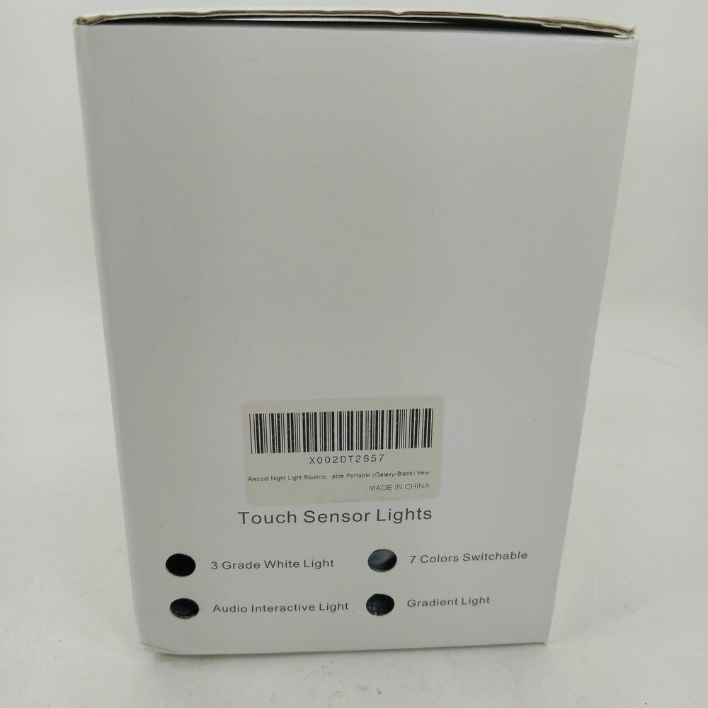 Aiscool Multifunctional Night Light (Blue Tooth) Speaker 7 Color LED Open Box