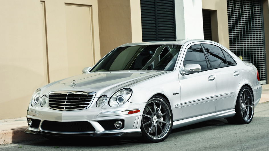 MERCEDES E55 LOWERING LINKS E500 E63 W211 - (PREMIUM FULLY ADJUSTABLE) MODULE