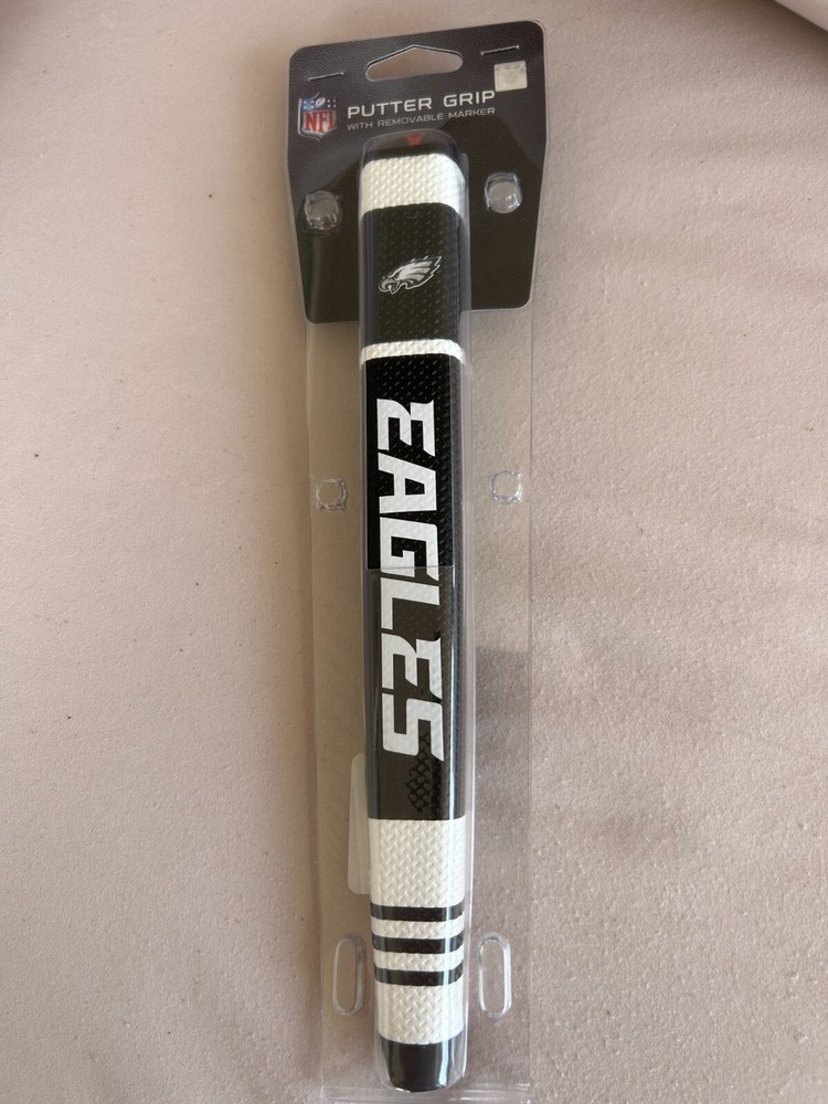 PHILADELPHIA EAGLES OVERSIZED TEAM GOLF PISTOL PUTTER GRIP ( Alternate Pattern )