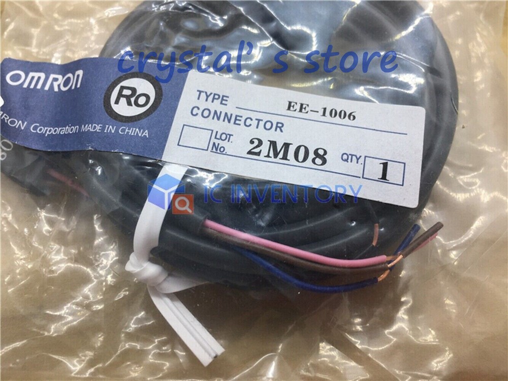 5PCS New OMRON Connector with cable 2m EE-1006 ( EE1006 )