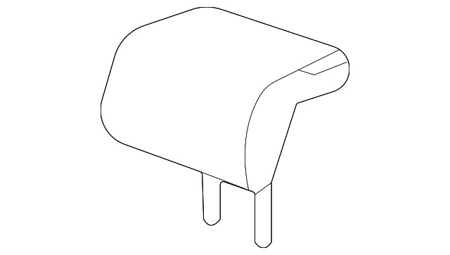 Genuine GM Headrest Center 26412270