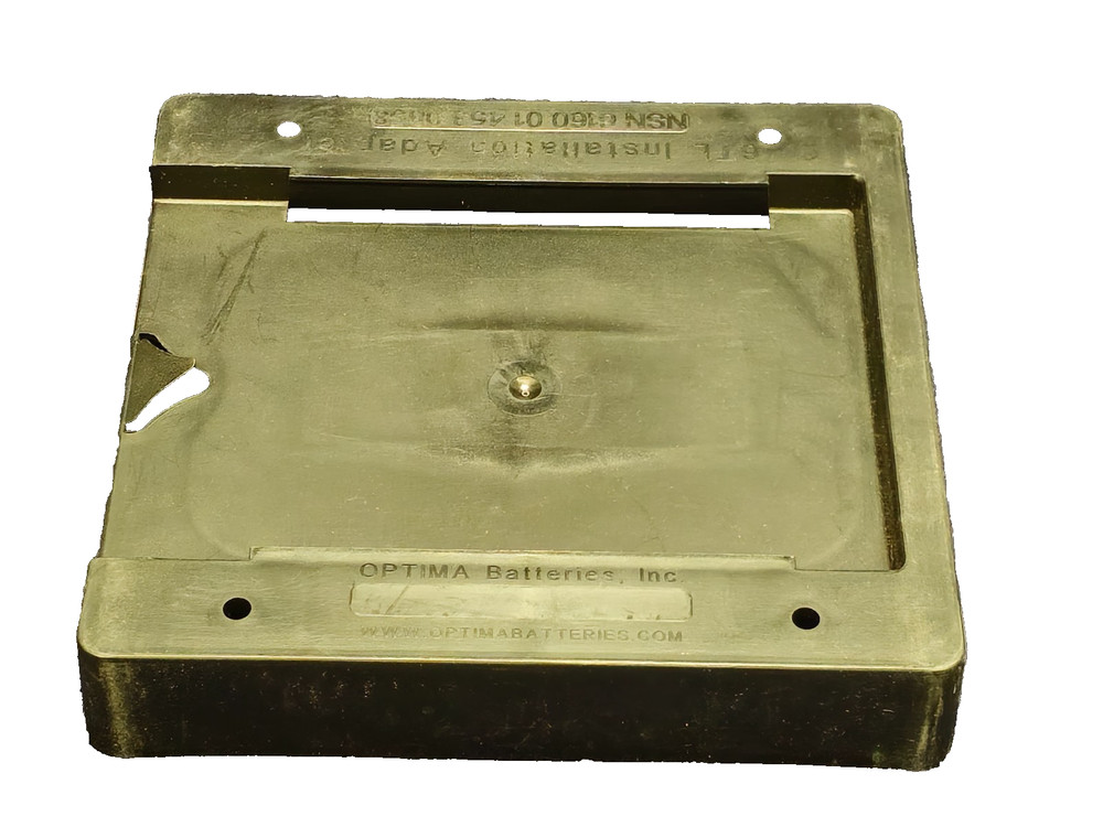 Optima Hmmwv Battery Tray Rack 6TL Adapter 242-0038 014530858 6160-01-453-0858