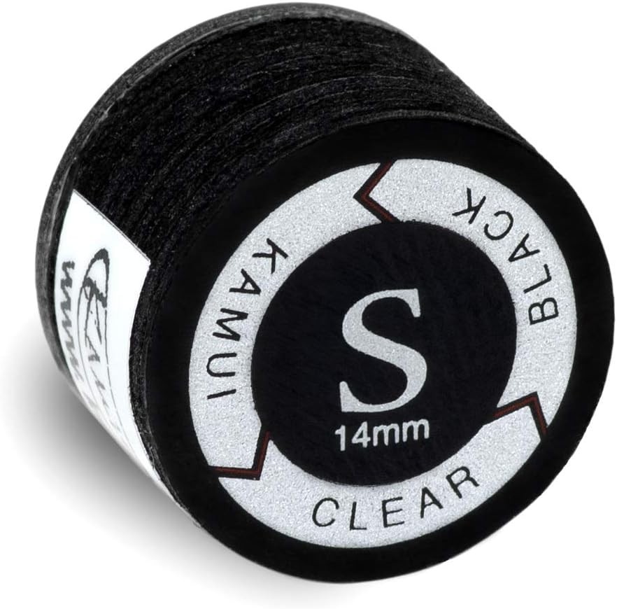 Kamui Clear Black Cue Tip - S