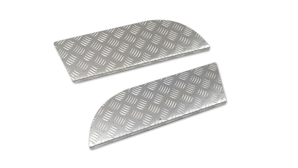 Mercedes Sprinter 2018- Silver Front Inner Step Covers