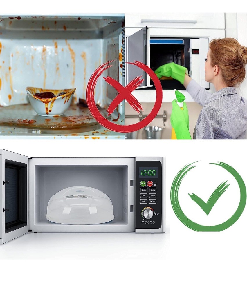 microwave food splatter cover