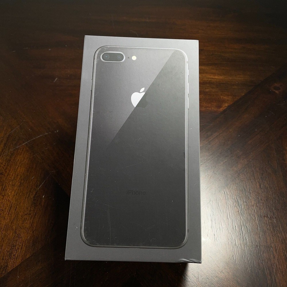 Apple iPhone 8 Plus Space Gray 64GB  BOX ONLY  NO PHONE  For Display  EMPTY BOX